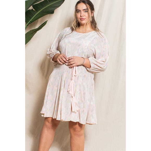 Rachell`s Boutique Dresses & Skirts - Abstract Printed Mini Swing Woven Dress